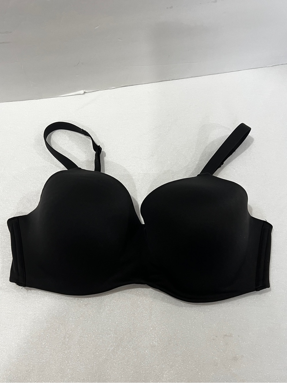 Wacoal How Perfect Wire Free T-Shirt Bra Size 38C Black